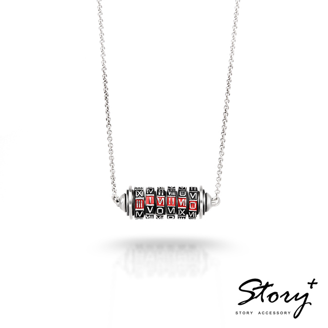 客製化銀飾採用數字填色設計非常少見也別具特色