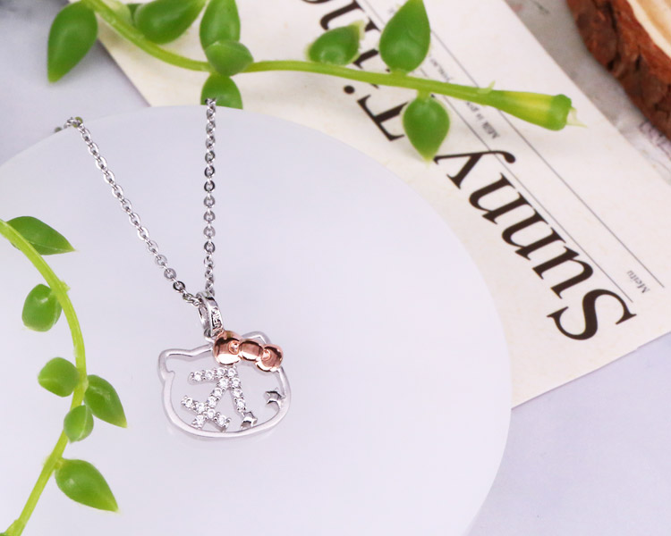 Kitty 射手座(11/23~12/22) 銀飾項鍊