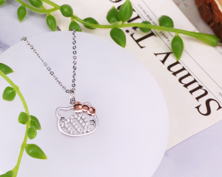 Kitty 處女座(8/23~9/22) 銀飾項鍊