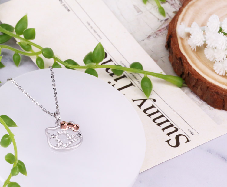 Kitty 天秤座(9/23~10/22) 銀飾項鍊