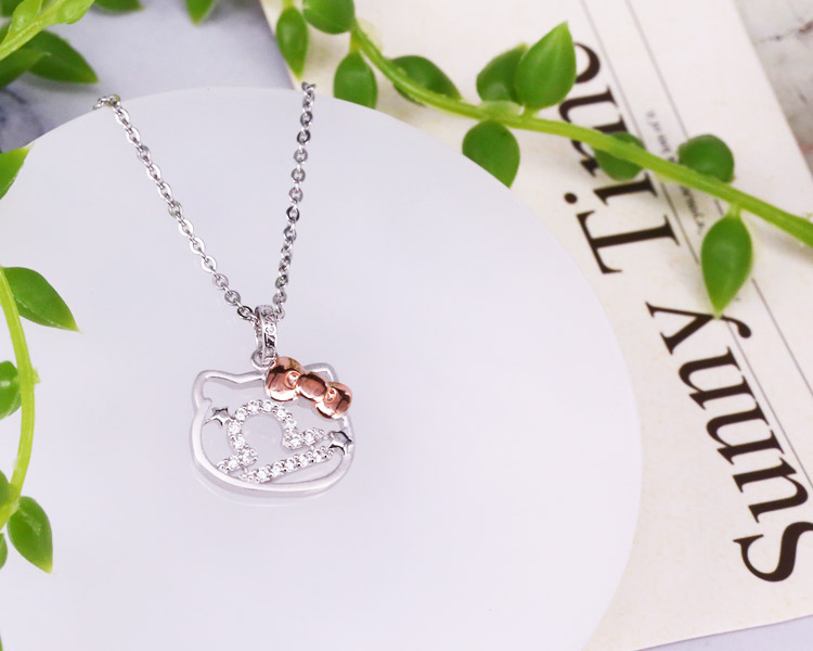 Kitty 天秤座(9/23~10/22) 銀飾項鍊