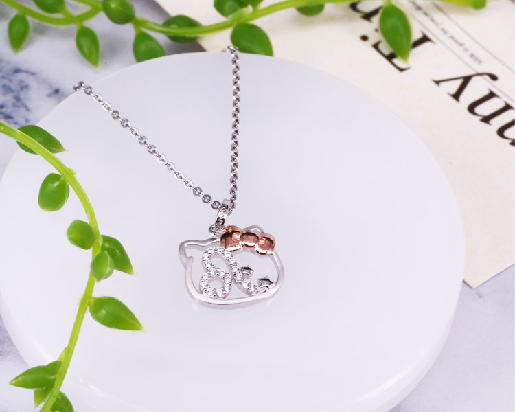 Kitty 獅子座(7/23~8/22) 銀飾項鍊