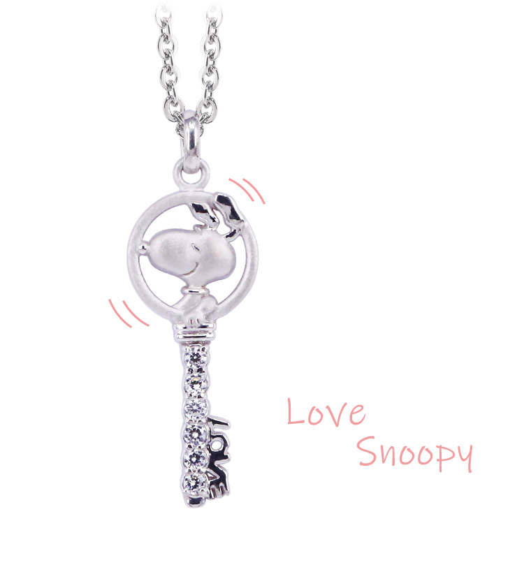 史努比純銀項鍊