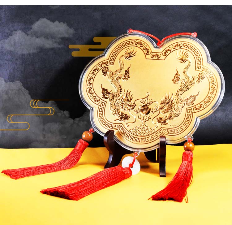 神明金牌重量0.20錢 大尺寸酬神金牌