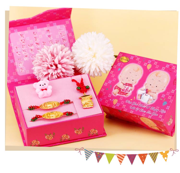 彌月金飾禮盒博士天使款