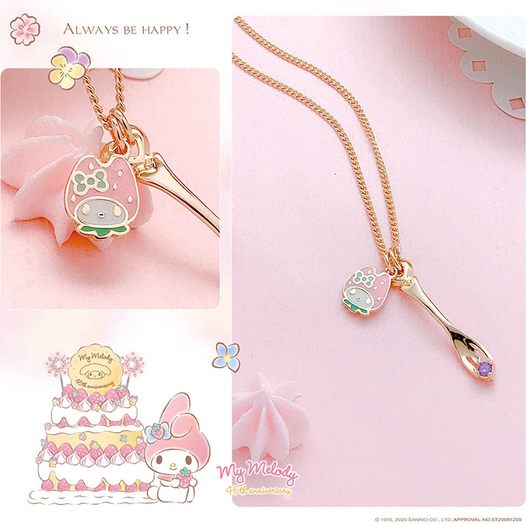 美樂蒂項鍊,純銀客製化生日禮物推薦