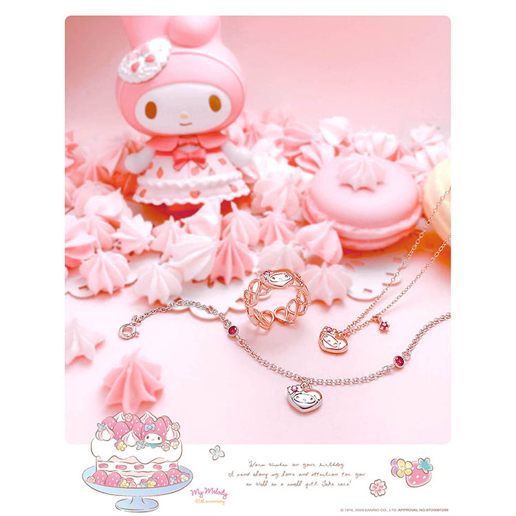 美樂蒂MyMelody純銀飾品推薦