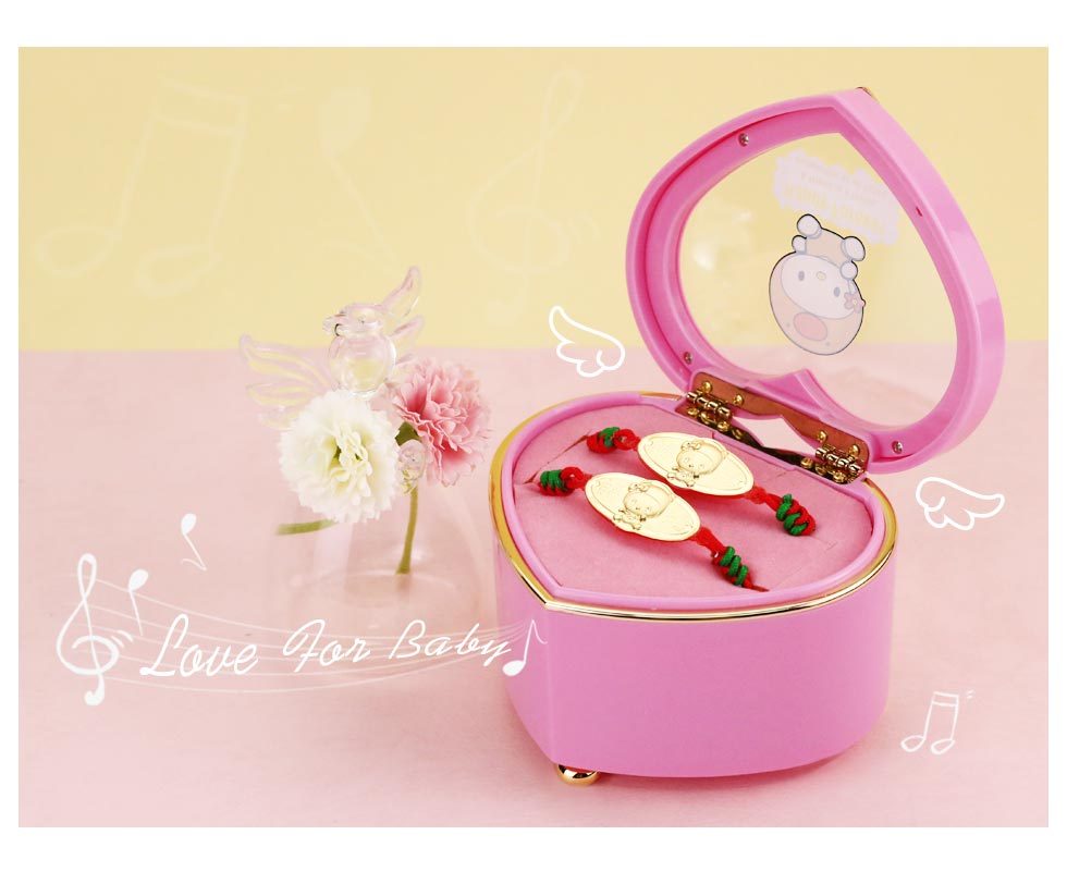 0.20錢彌月金飾禮盒-kiki帽天使