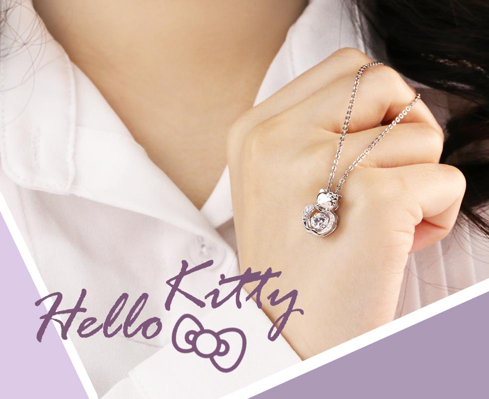 Hello Kitty凱蒂貓純銀項鍊