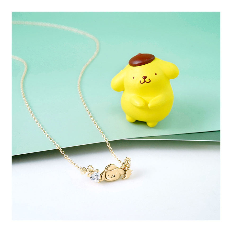 Pompompurin布丁狗純銀項鍊