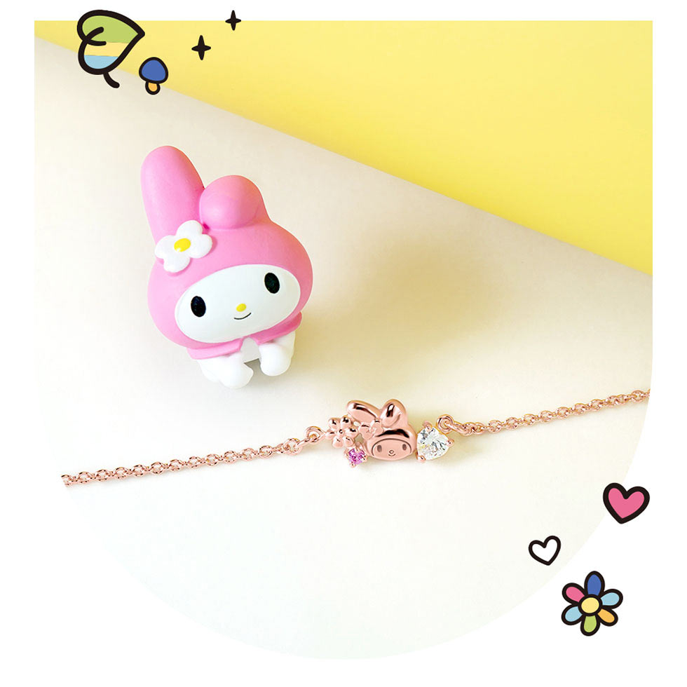 My Melody純銀手鍊