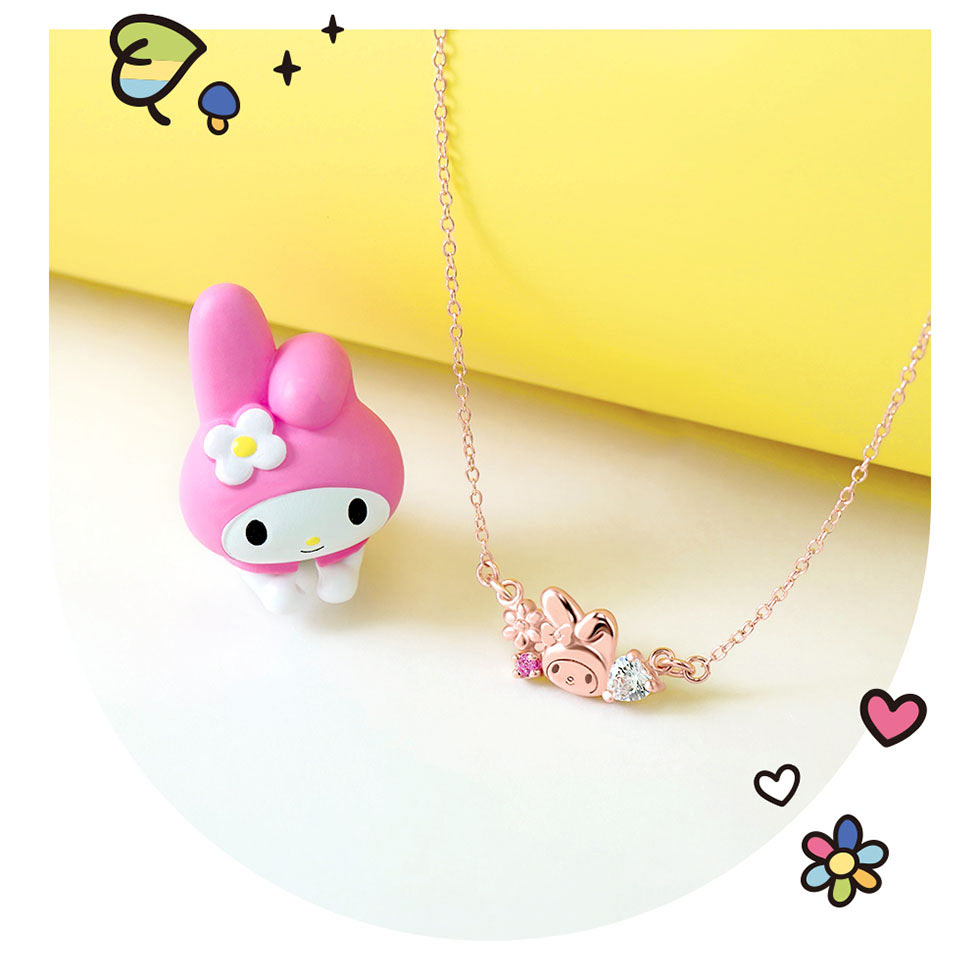 My Melody純銀項鍊