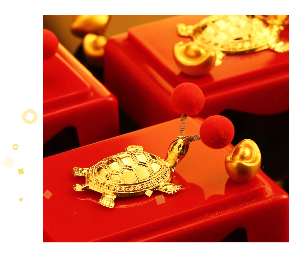 還願招財金錢龜