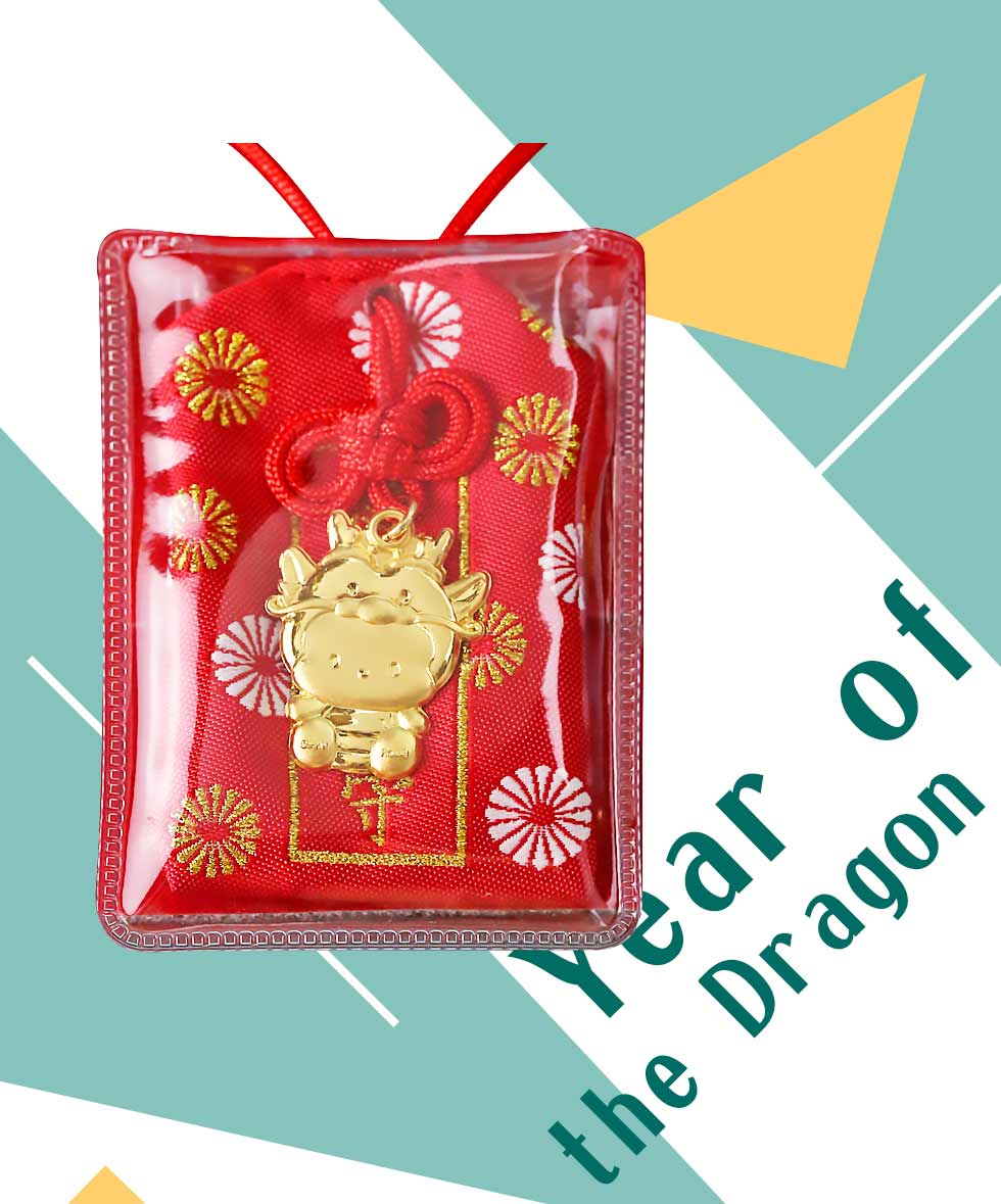 可愛龍福袋款純金彌月禮盒