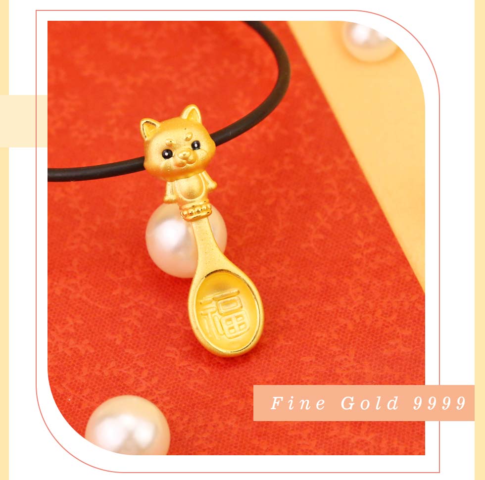 彌月金湯匙 寶寶金飾