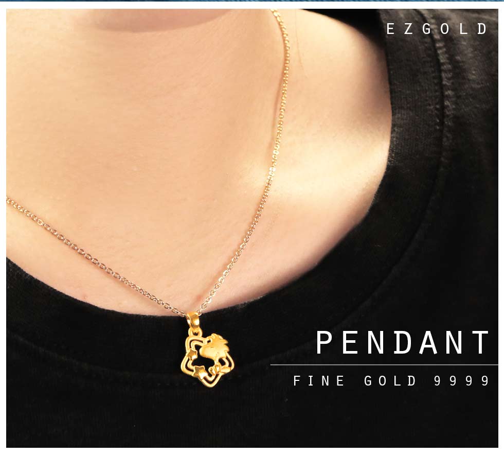 星星史塔克金墜子