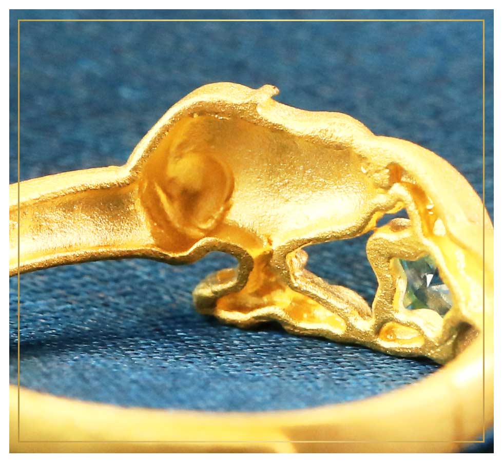 史努比金戒指9999純金打造