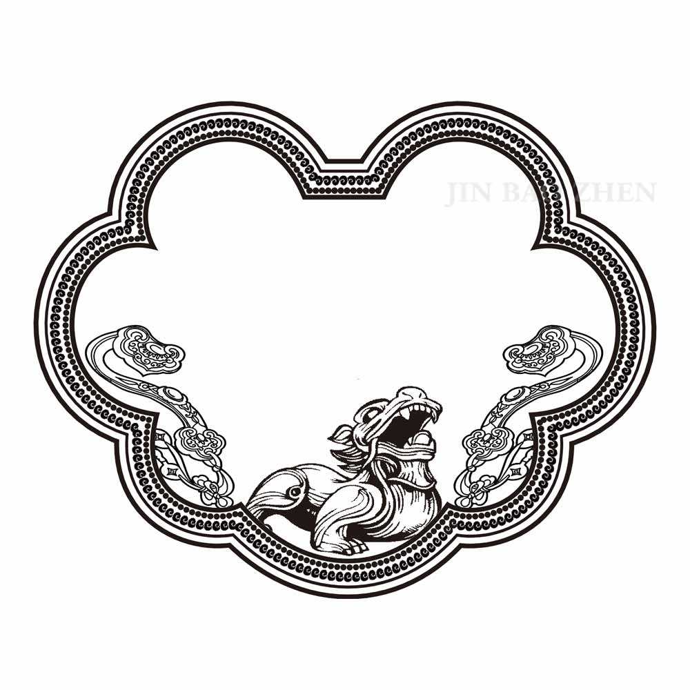 如意祥獅獻瑞神明金牌