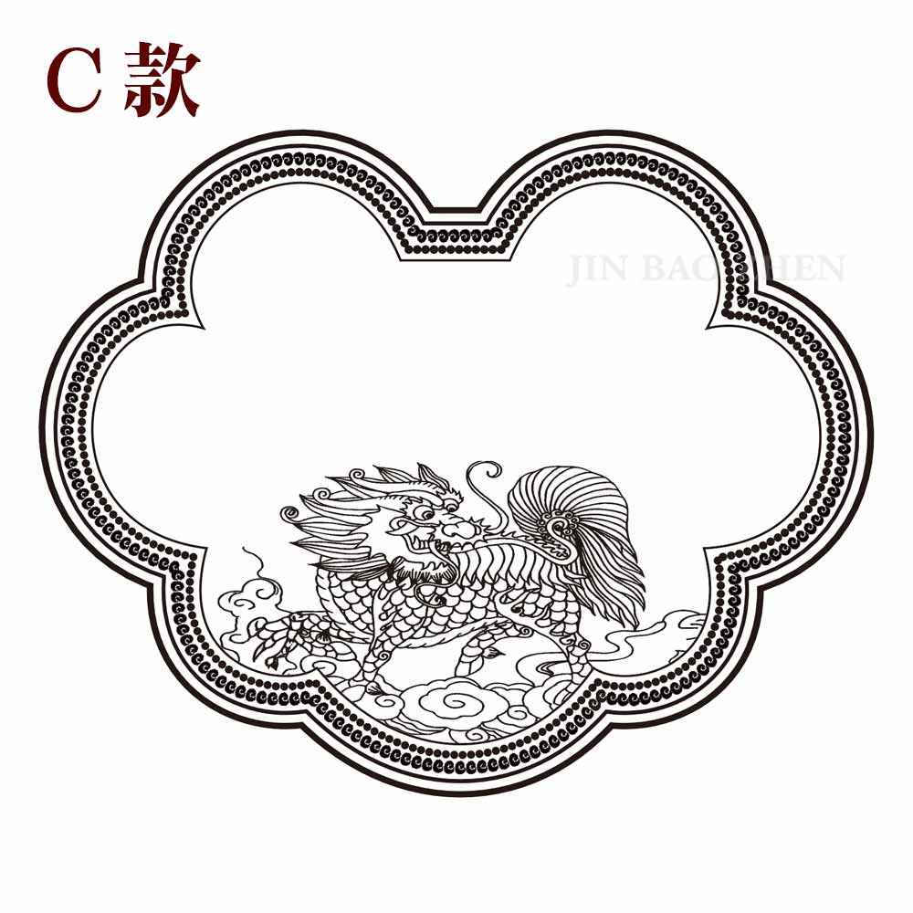 麒麟立體神明金牌