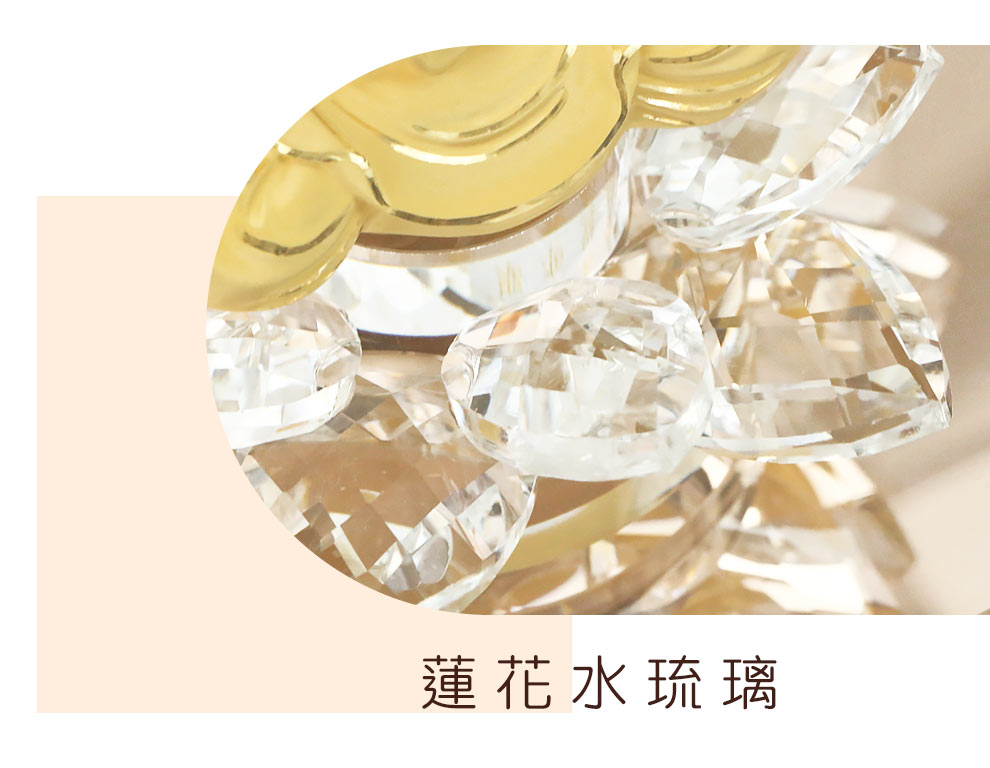 蓮花觀音佛祖黃金擺件