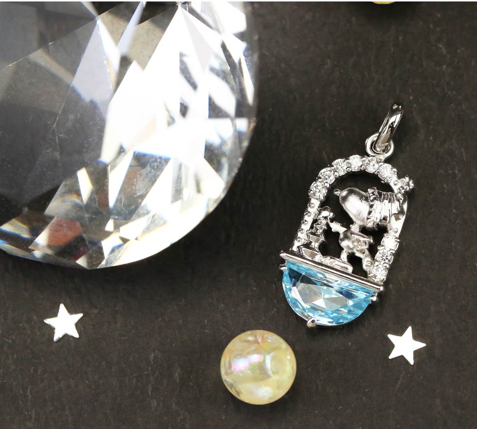 史努比純銀墜子推薦冰湖星光