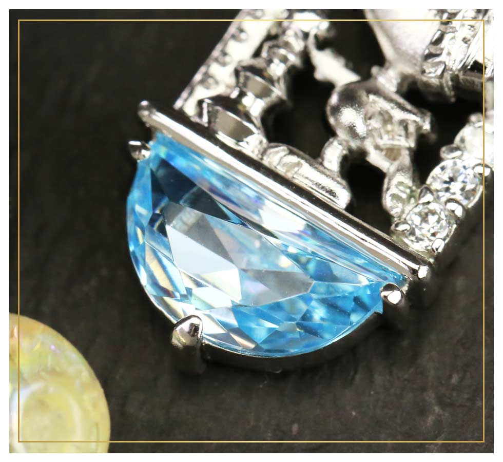 史努比純銀墜子-冰湖星光 細節