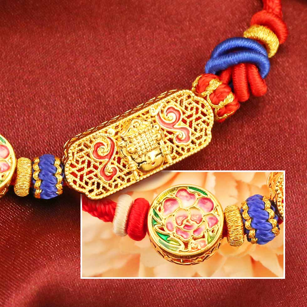 媽祖神像9999純金手鍊