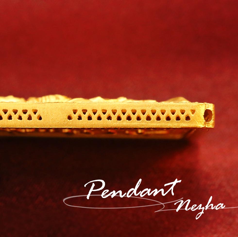 三太子金墜細節