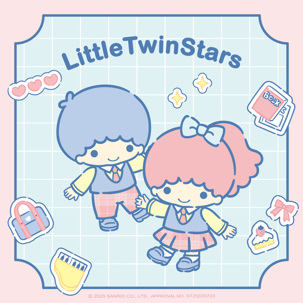 LittleTwinStars 雙子星學院Mix系列主視覺插畫