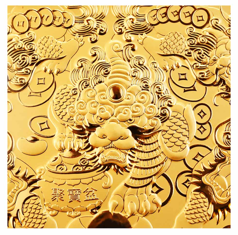 貔貅黃金擺件招財納福 開幕送禮首選