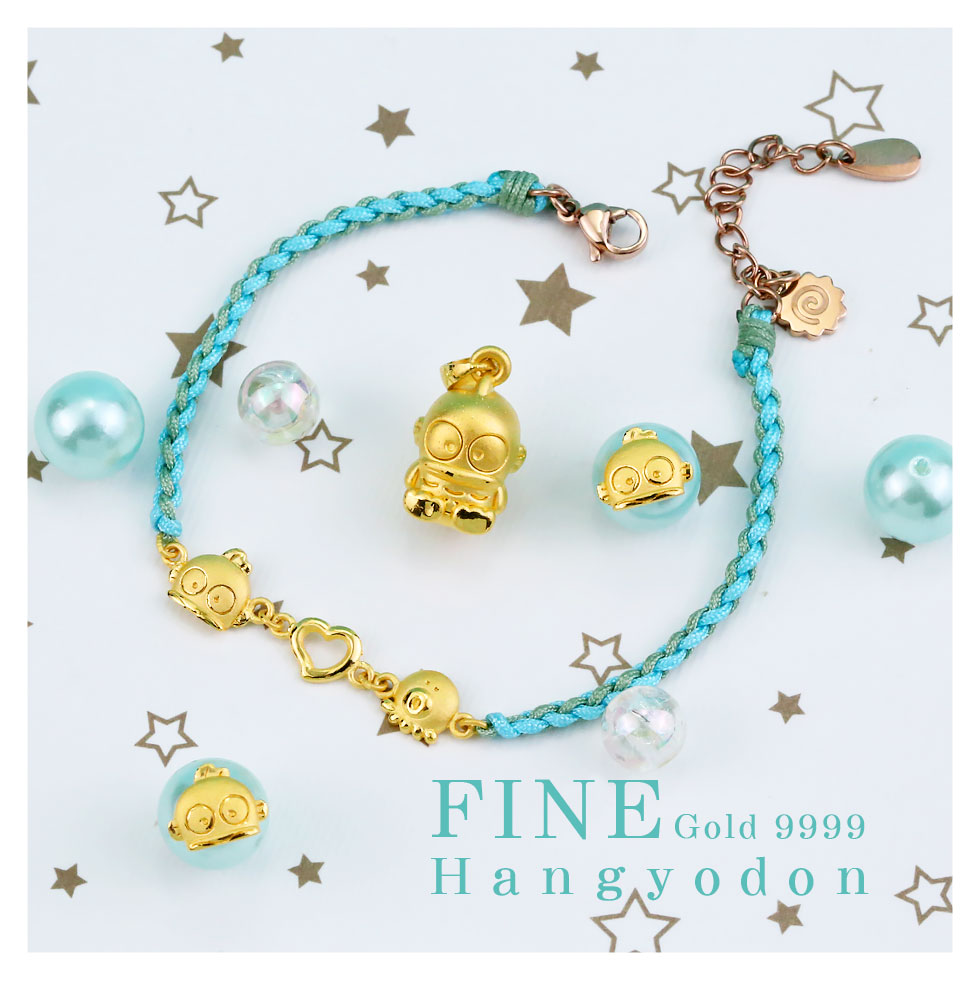 人魚漢頓三麗鷗Hangyodon金飾