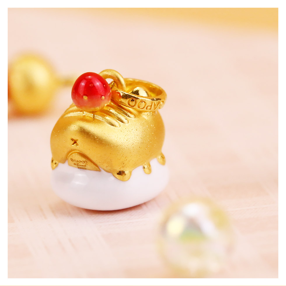 咖波正版授權9999純金墜子