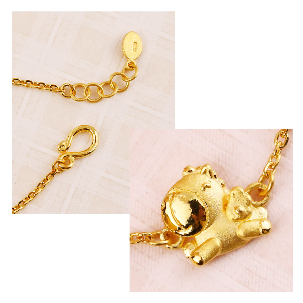 星願小馬生肖馬彌月金手鍊