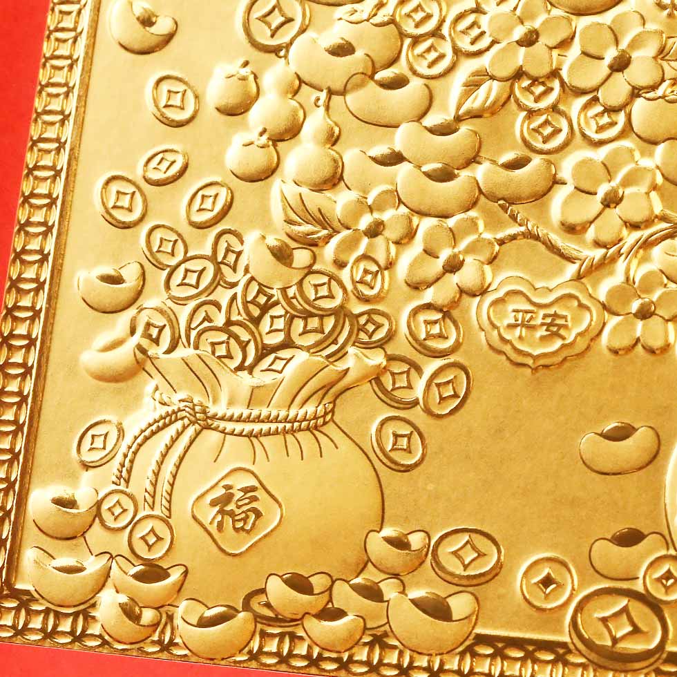 招財樹9999純金打造開幕送禮擺件