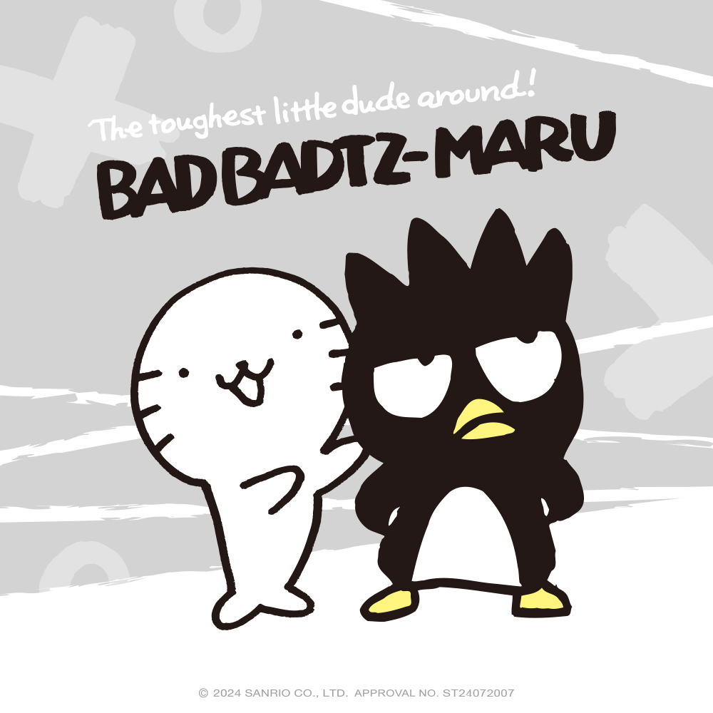 Bad Badtz-maru 酷企鵝主視覺插畫,三麗鷗經典角色設計