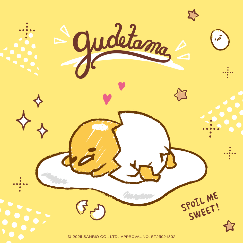 Gudetama 蛋黃哥療癒系主視覺插畫設計