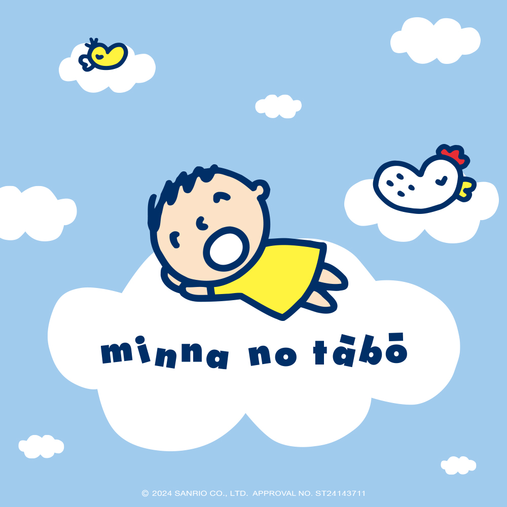 大寶 Minna No Tabo 三麗鷗角色主視覺插畫圖