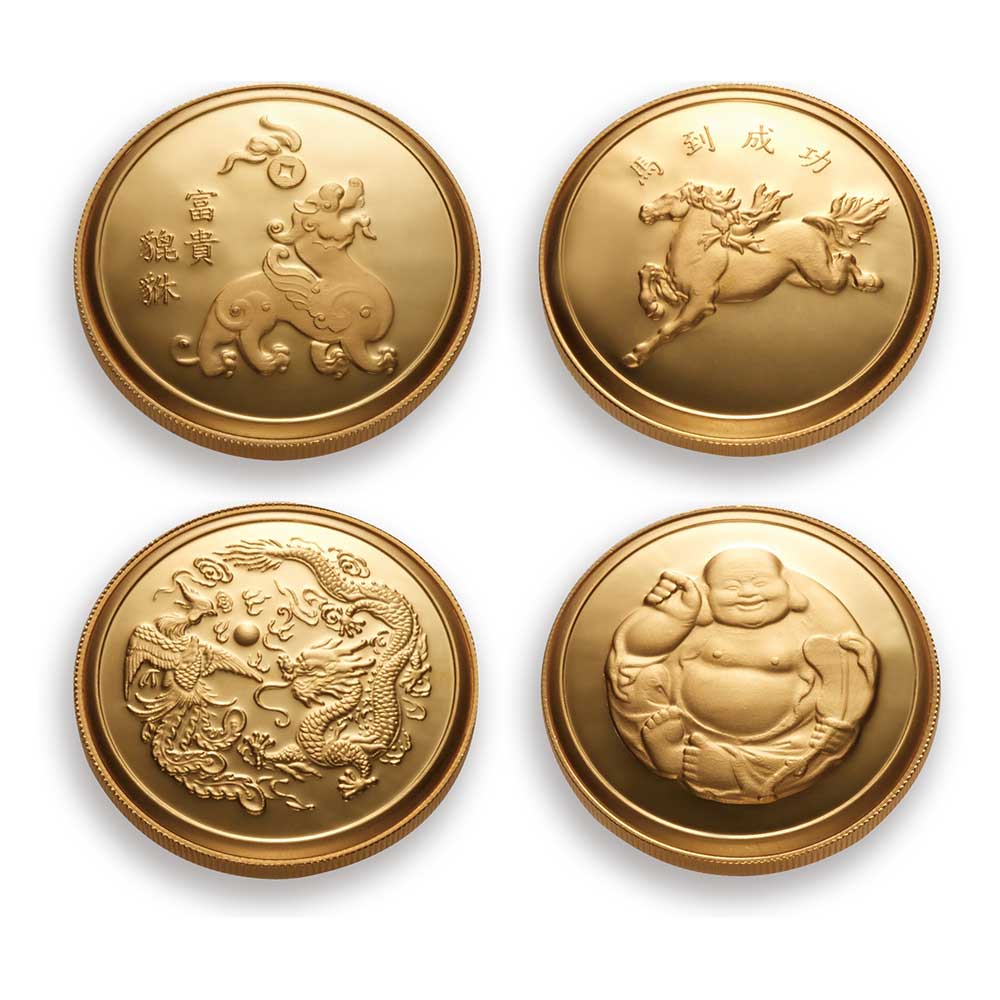 紀念幣象徵財運與成功