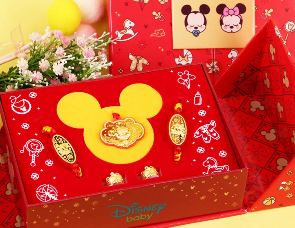 米奇米妮彌月金飾推薦