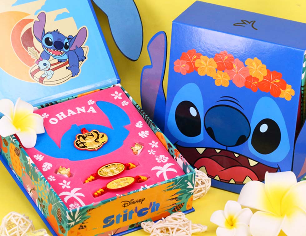 史迪尼彌月金飾禮盒