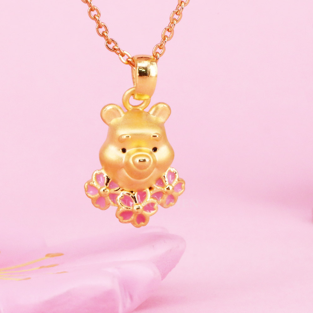 小熊維尼金飾 迪士尼金飾 維尼項鍊