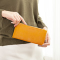 CHENSON真皮 讓錢住飯店 超薄牛皮長夾 黃(W00018-L)_2 CHENSON真皮 讓錢住飯店 超薄牛皮長夾 黃(W00018-L)_2