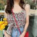 薄紗碎花背心上衣_1 薄紗碎花背心上衣_1