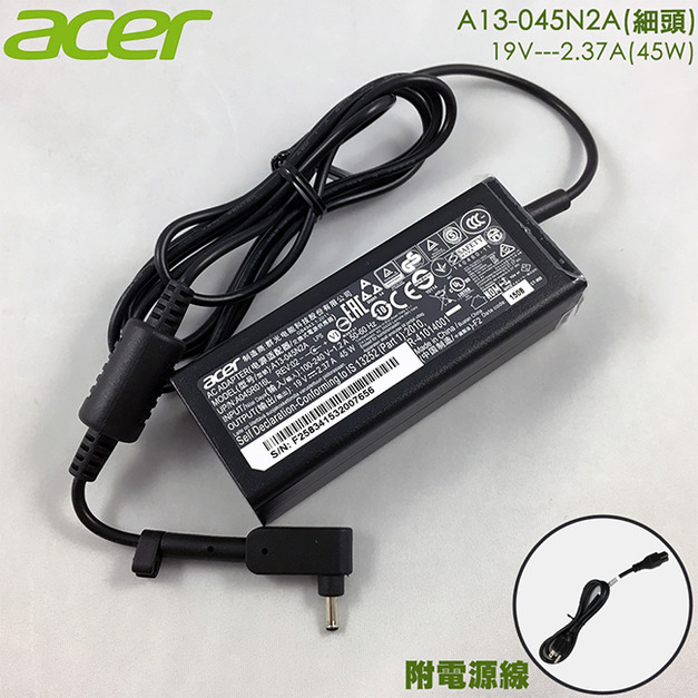 Acer 宏碁 19V 2.37A 45W 變壓器-3.0-1.0mm