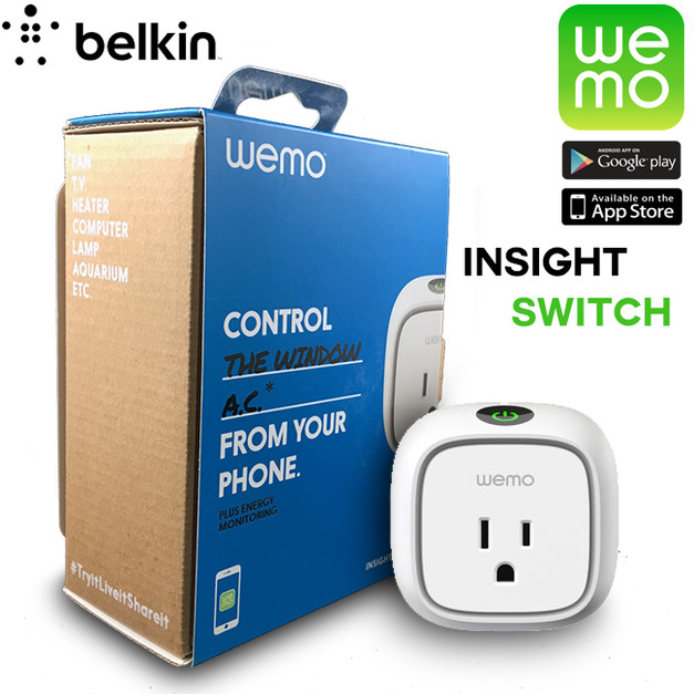 Belkin 貝爾金 WeMo Insight Switch 智能插座 智慧性電源插座 遠端遙控 Google Assistant Amazon Echo