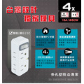 【POWER BULL】節電 1開4插 3P+2P 電源插座 擴充 插座 分接器插頭 壁插 插座 分接插座 三轉二插座 擴充插座 節能開關 擴充座_2 【POWER BULL】節電 1開4插 3P+2P 電源插座 擴充 插座 分接器插頭 壁插 插座 分接插座 三轉二插座 擴充插座 節能開關 擴充座_2