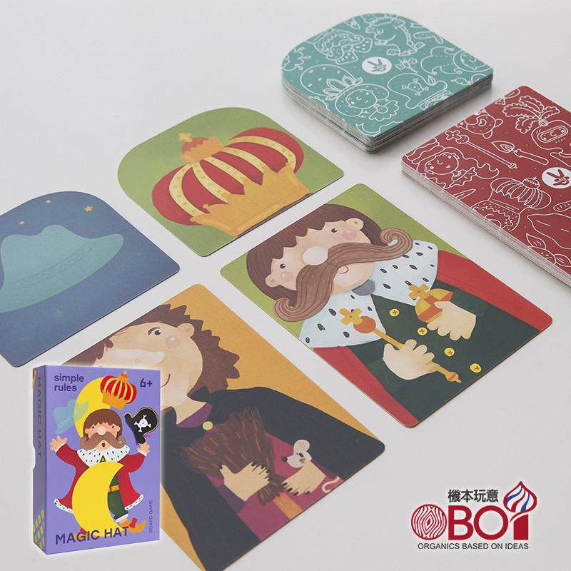 simple rules - 隱形帽 Magic Hat(紫盒版) - 俄羅斯兒童桌遊 - 強化STEAM教育