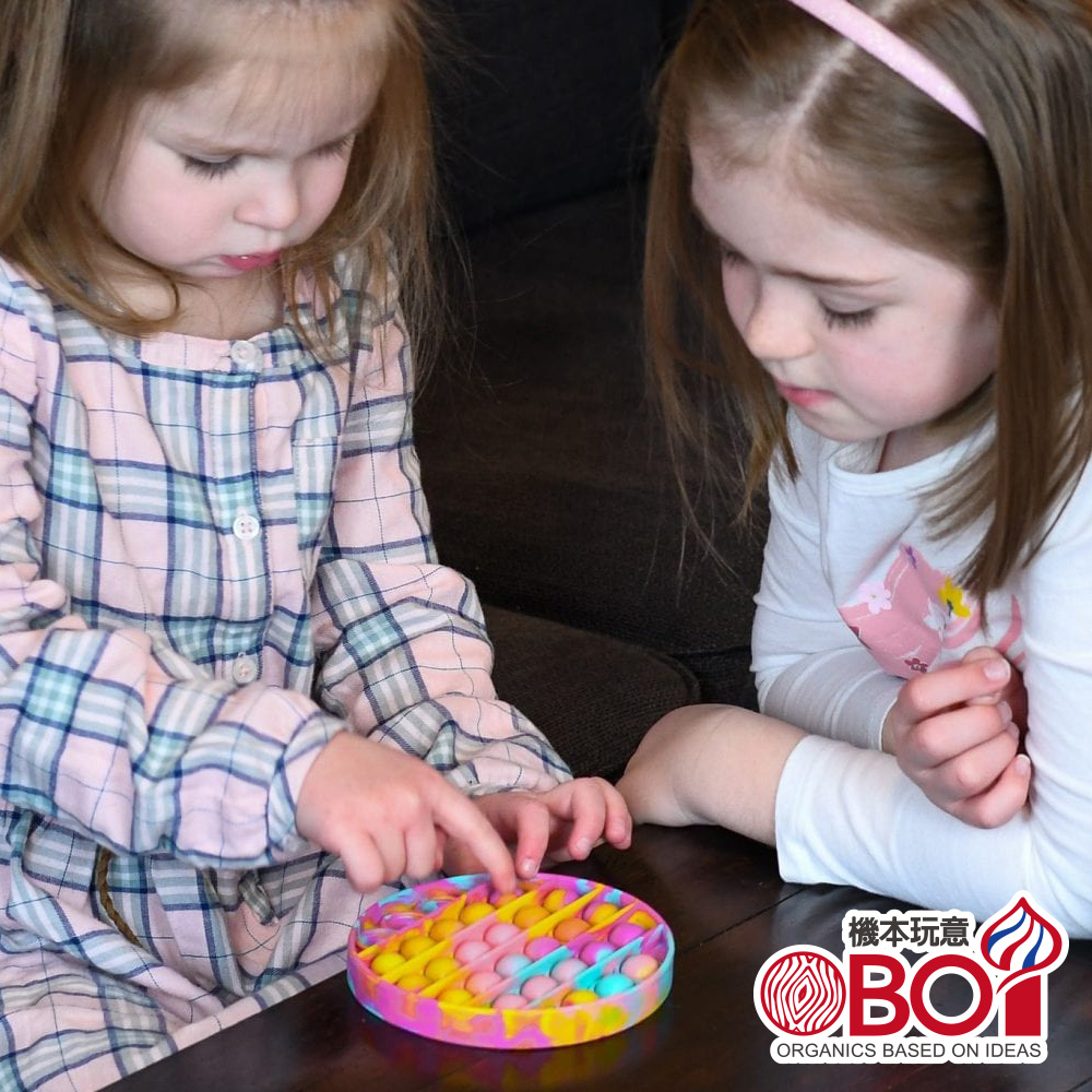 FoxMind -啵啵樂 圓形彩色 Go PoP -以色列兒童桌遊