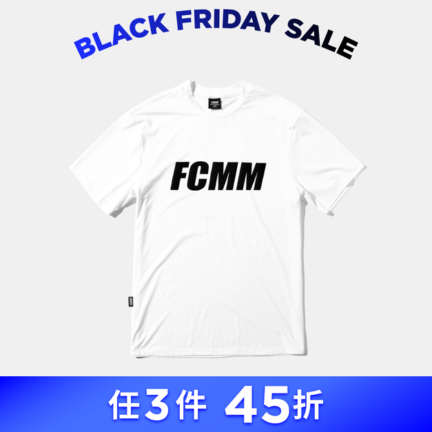 FCMM俱樂部大LOGO短袖T-SHIRT FCMM俱樂部大LOGO短袖T-SHIRT