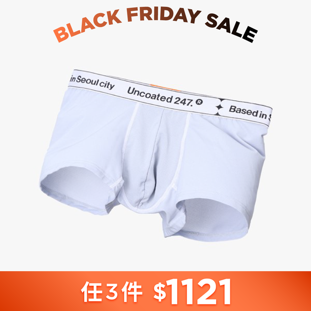 LOW RISE 沁涼網眼運動平口內褲 冰河灰 LOW RISE 沁涼網眼運動平口內褲 冰河灰